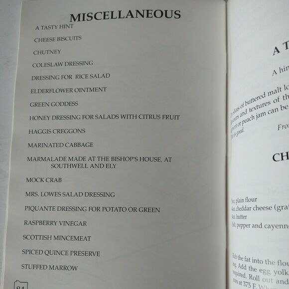 Food on Table Recipes from Friends of Bowes Museum ENGLAND UK Cookbook Booklet‎ - Picture 10 of 11